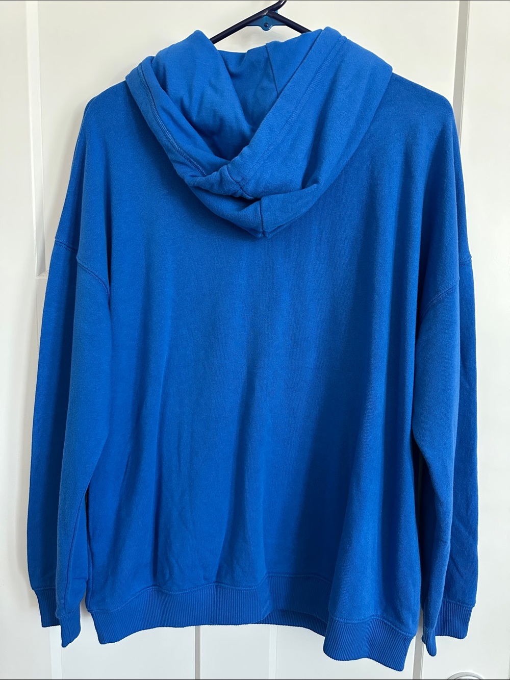 American Eagle Outfitters Ahh-mazingly Soft Bright Blue Hooded Sweatshirt - Picture 4 of 4